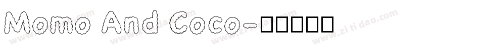 Momo And Coco字体转换